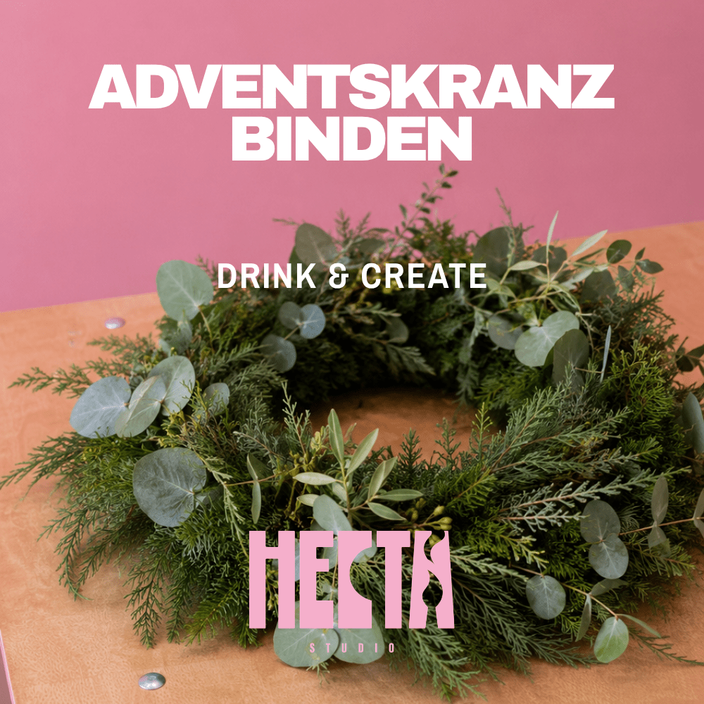 Adventskranz binden HECTA Studio